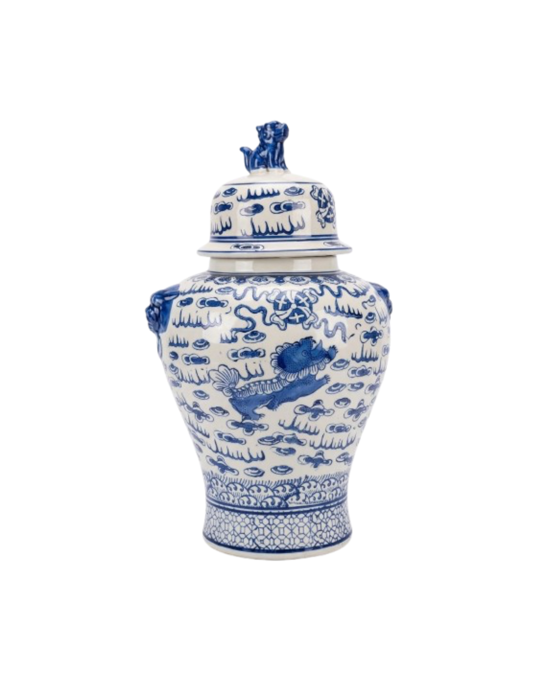 The Great Wall Hand-Painted Vessel