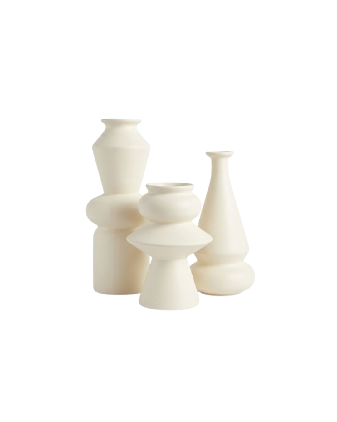The Silhouette Trio Vase Set