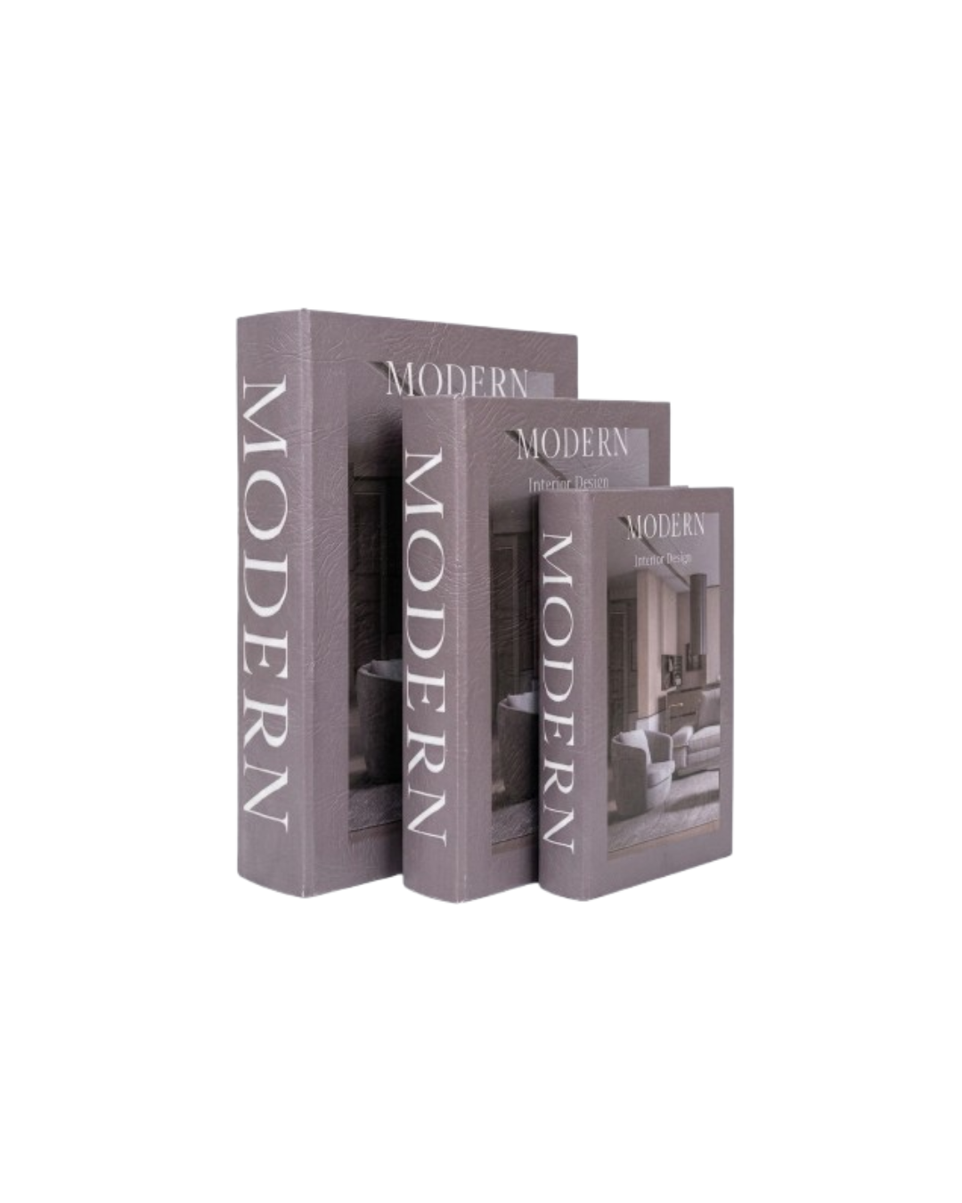 Modern Home Luxury Wooden Book Boxes