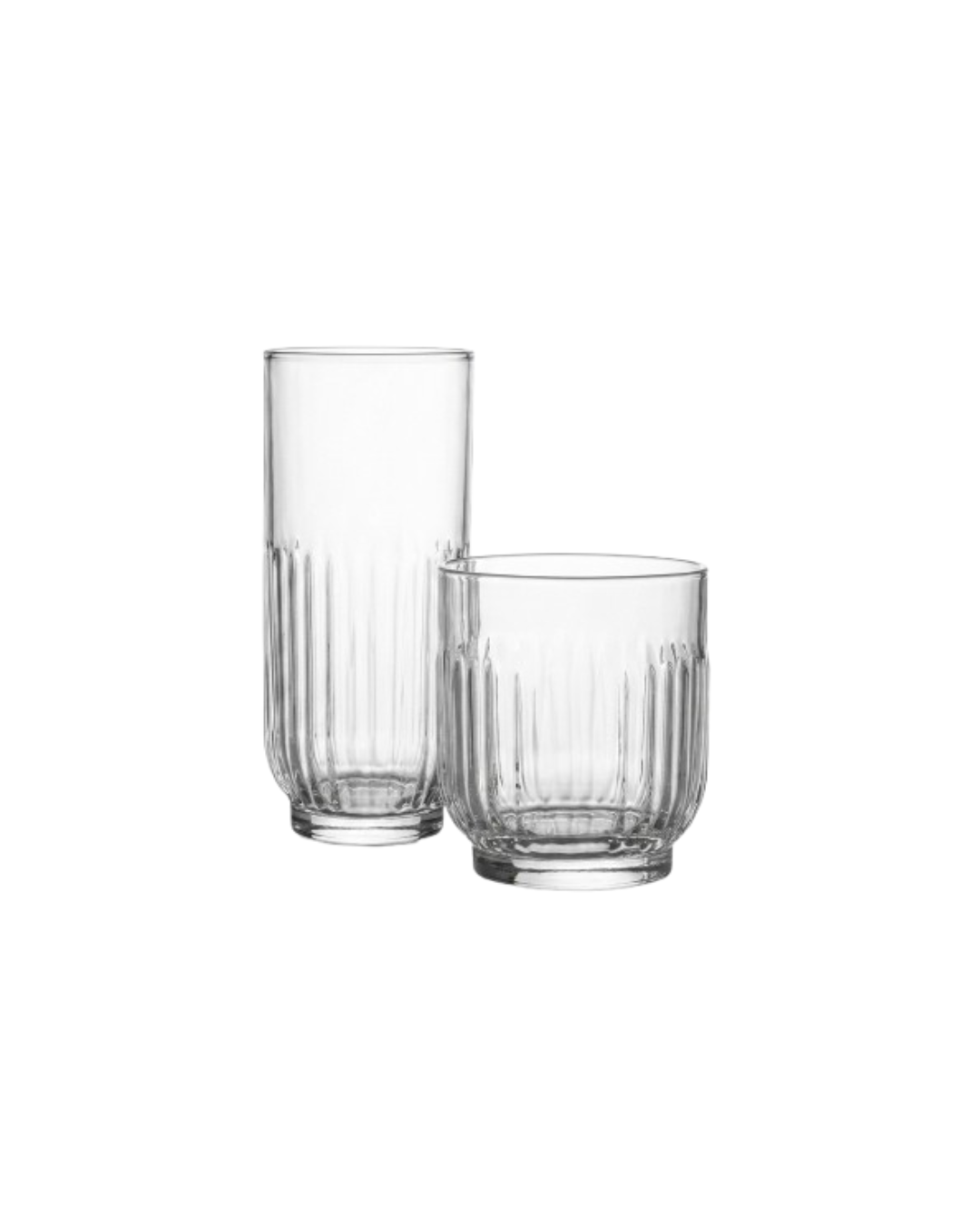 Linear Water & Juice Glasses