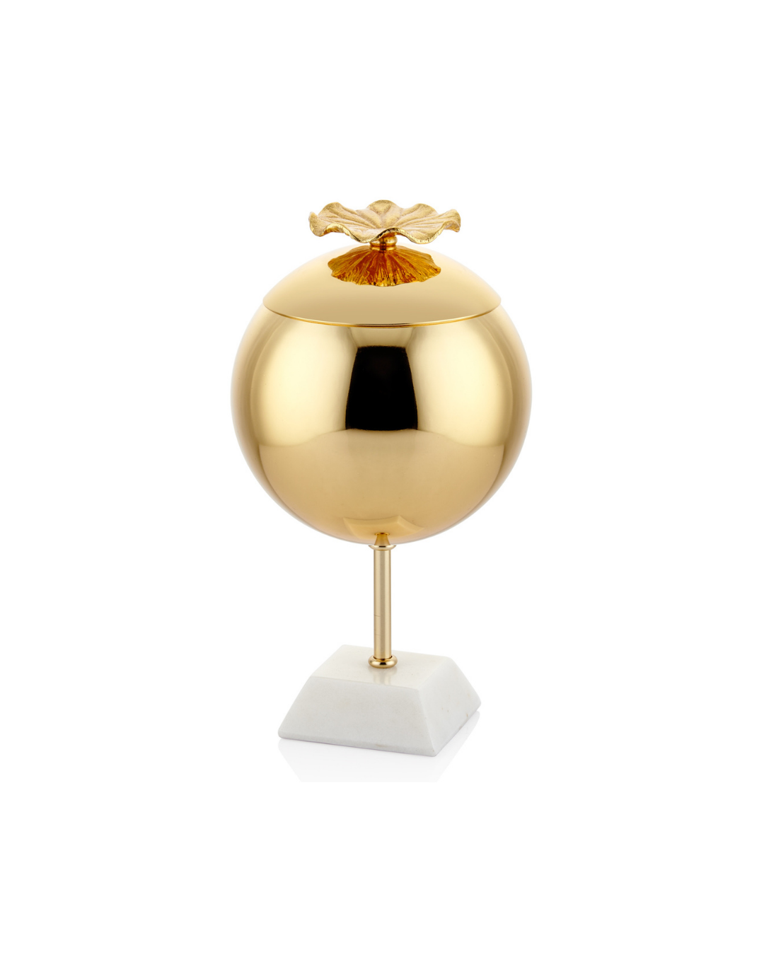 Golden Bloom Decorative Object