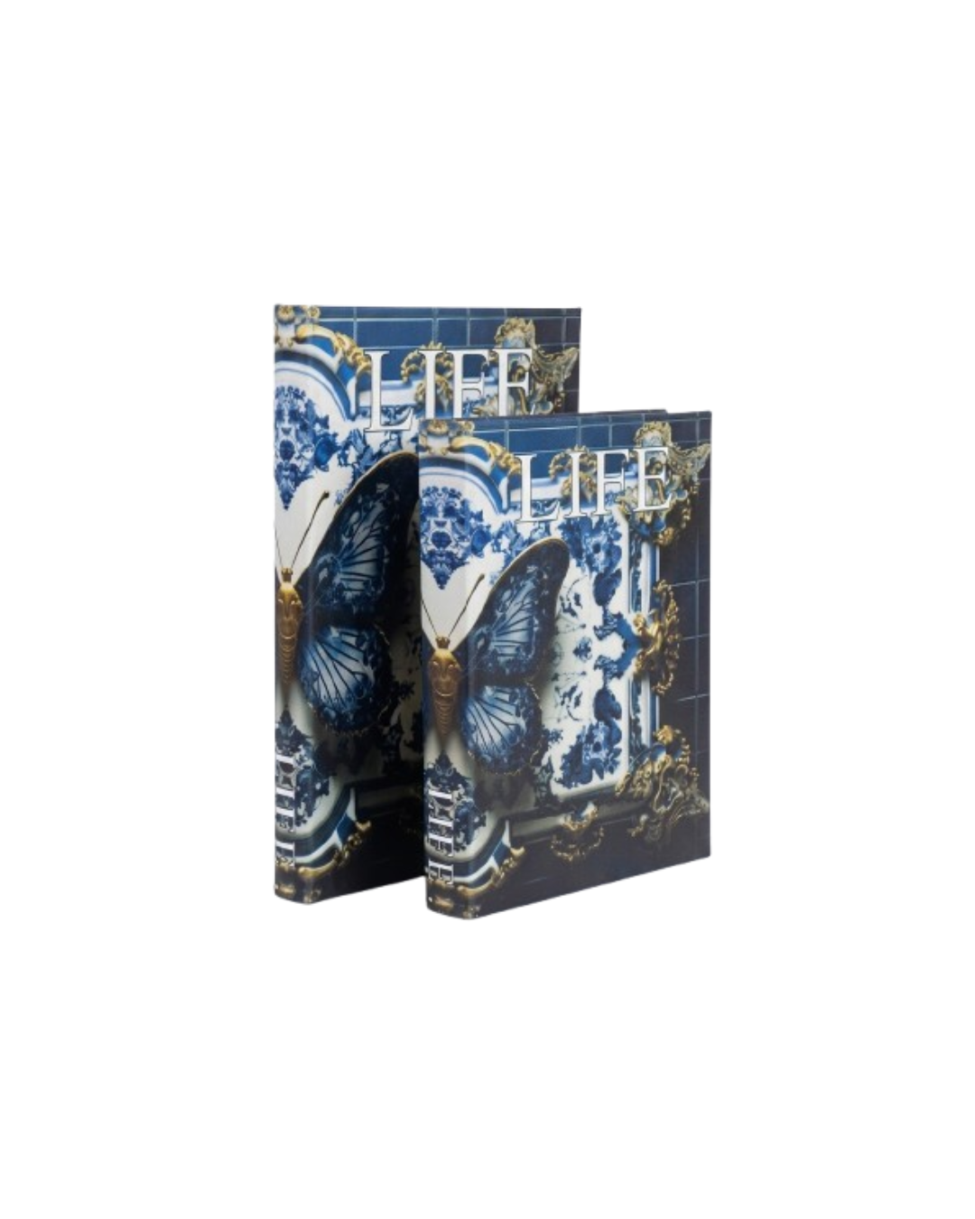 Life Deco Luxury Wooden Book Boxes
