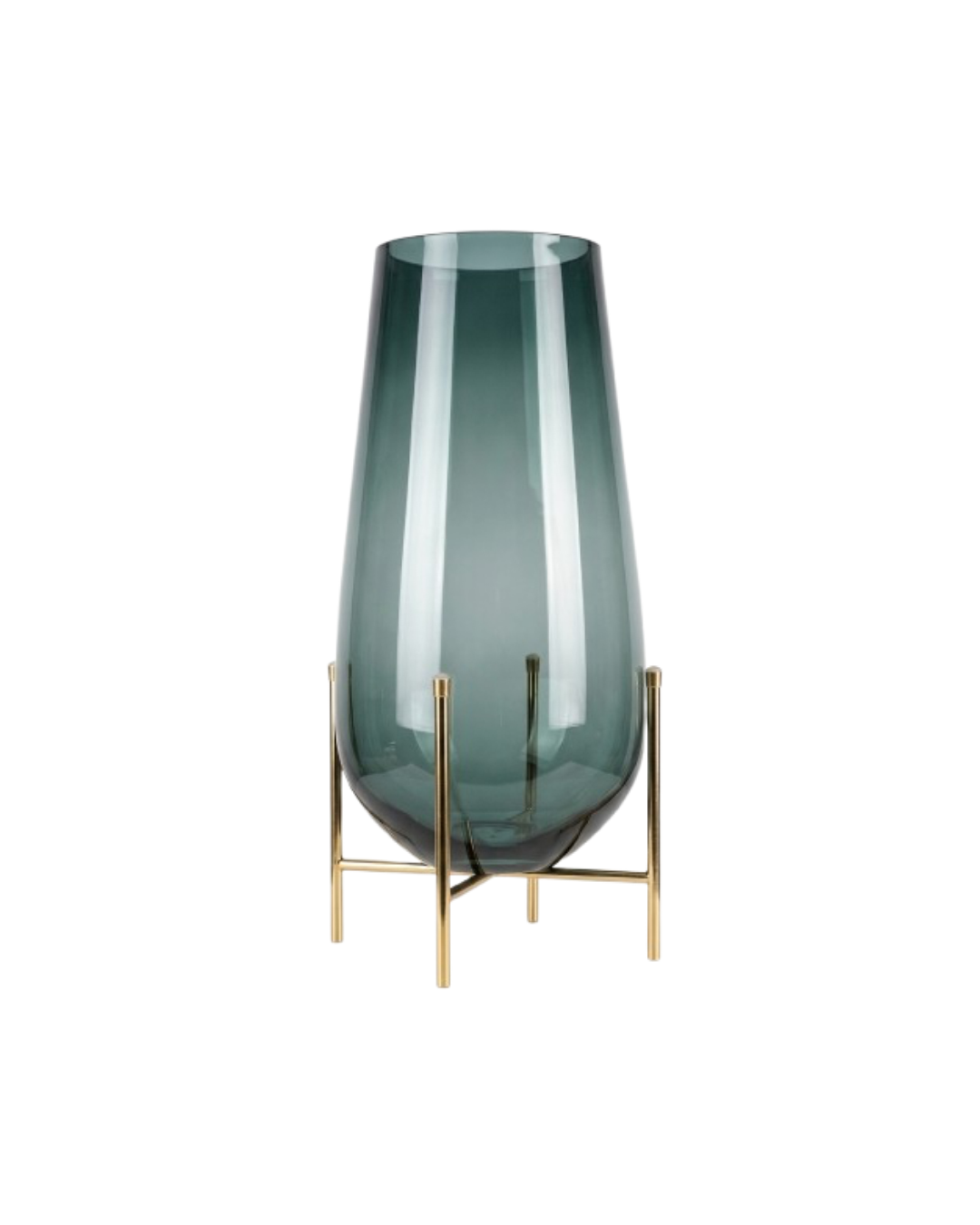 Calista Emerald Glass Vase
