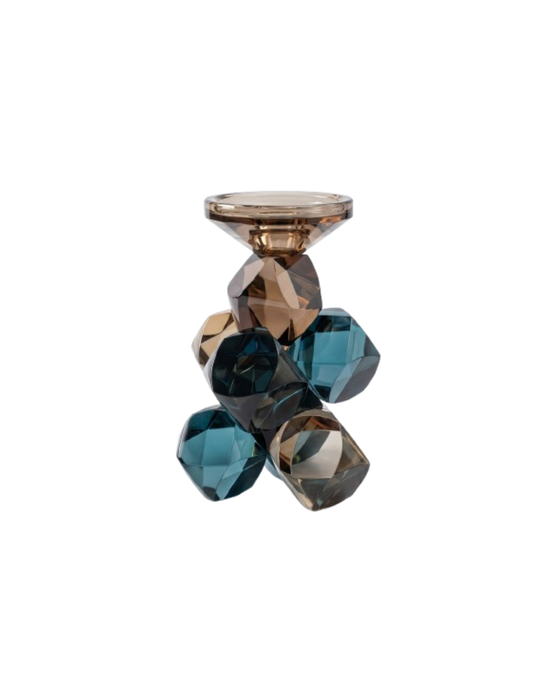 Gemstone Prism Luxury Candle Holder