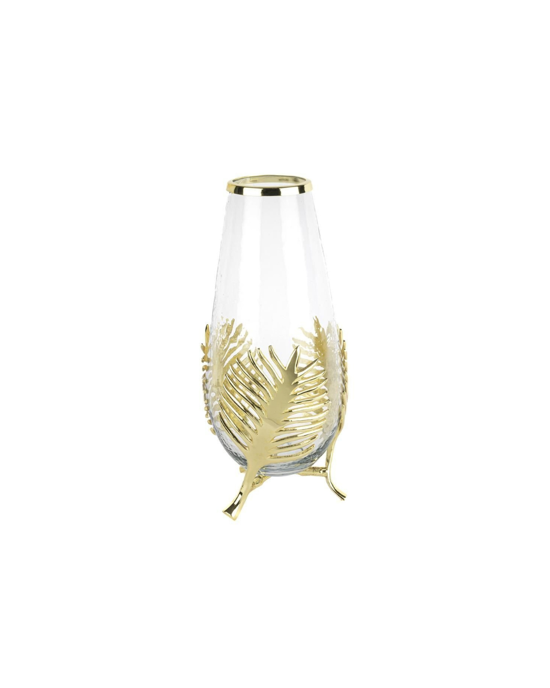 Phaedra Textured Glass Vase