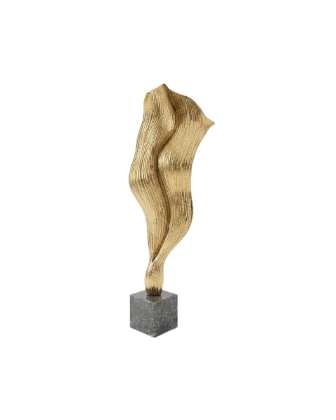 Bronze Leaf Sculpture