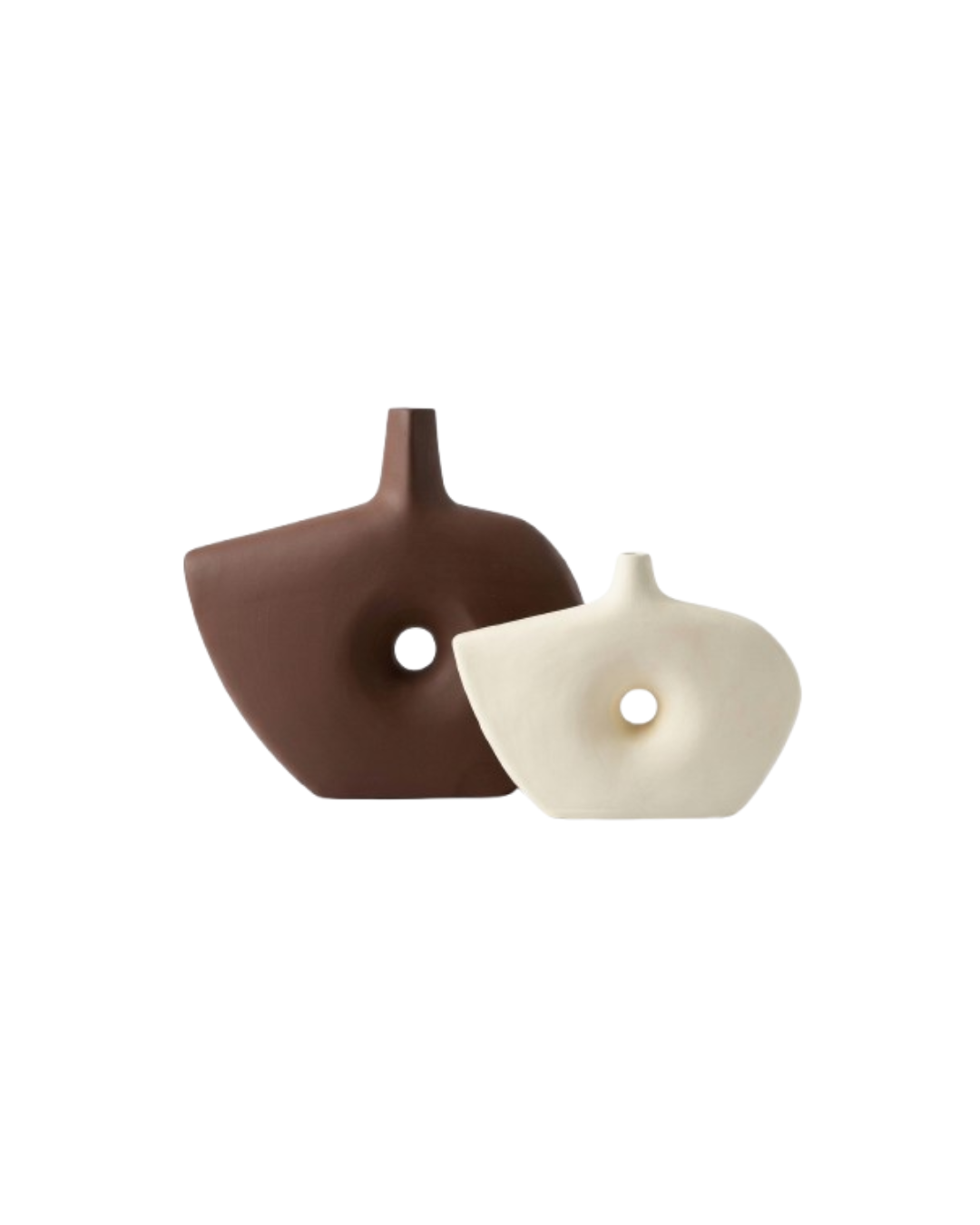 The Terra Duo Ceramic Sculptural Vases