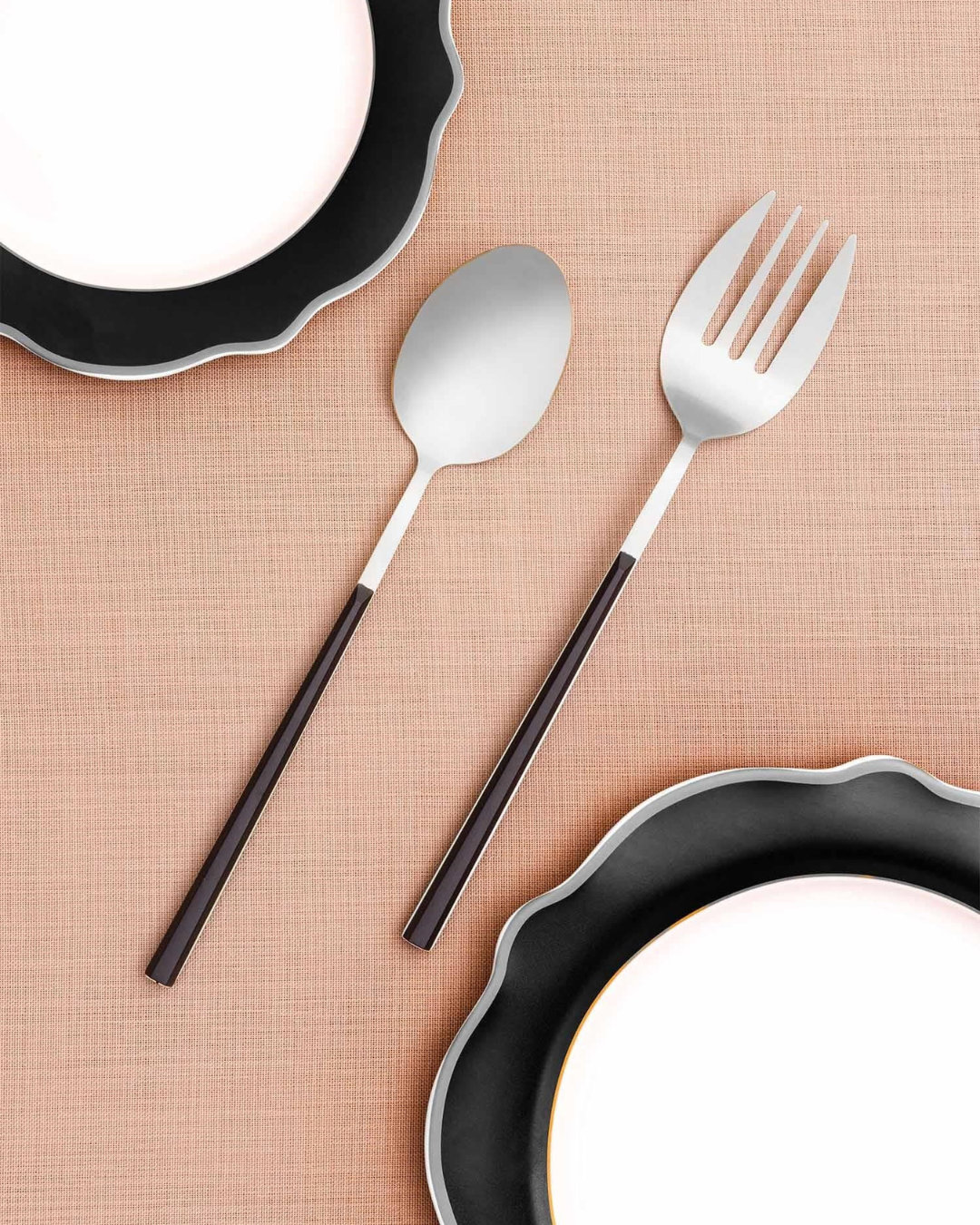 Two-Tone Salad Servers