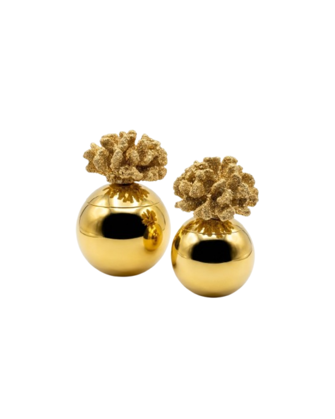 The Golden Reef Decorative Jars