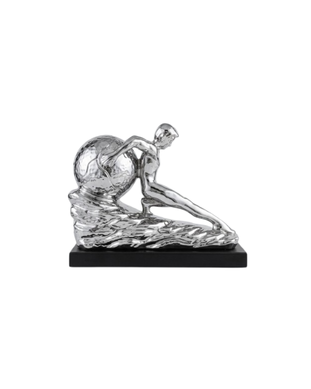 The Sisyphus Stainless Steel Sculptural Statement