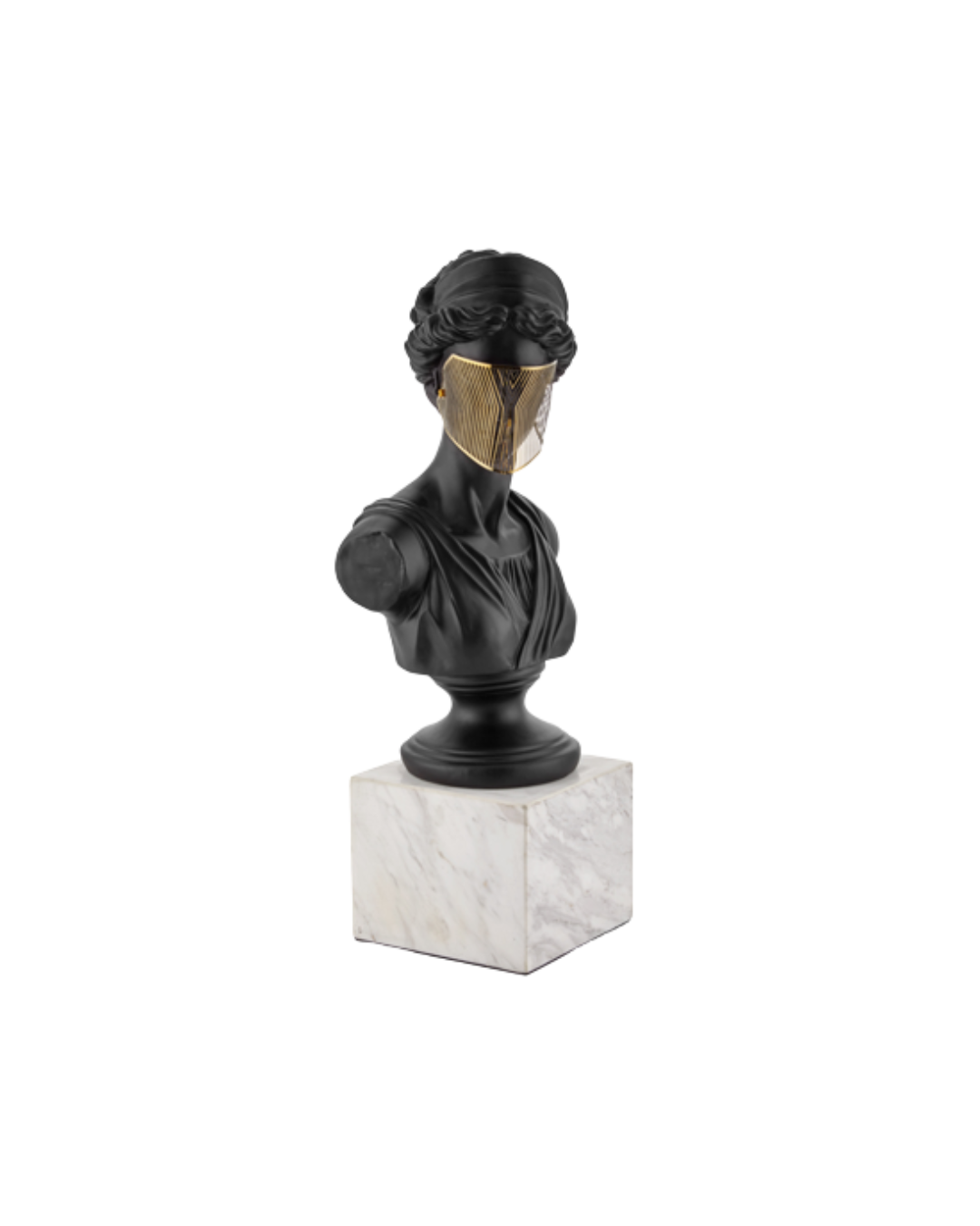 Sellma Dark Bust on Marble Base