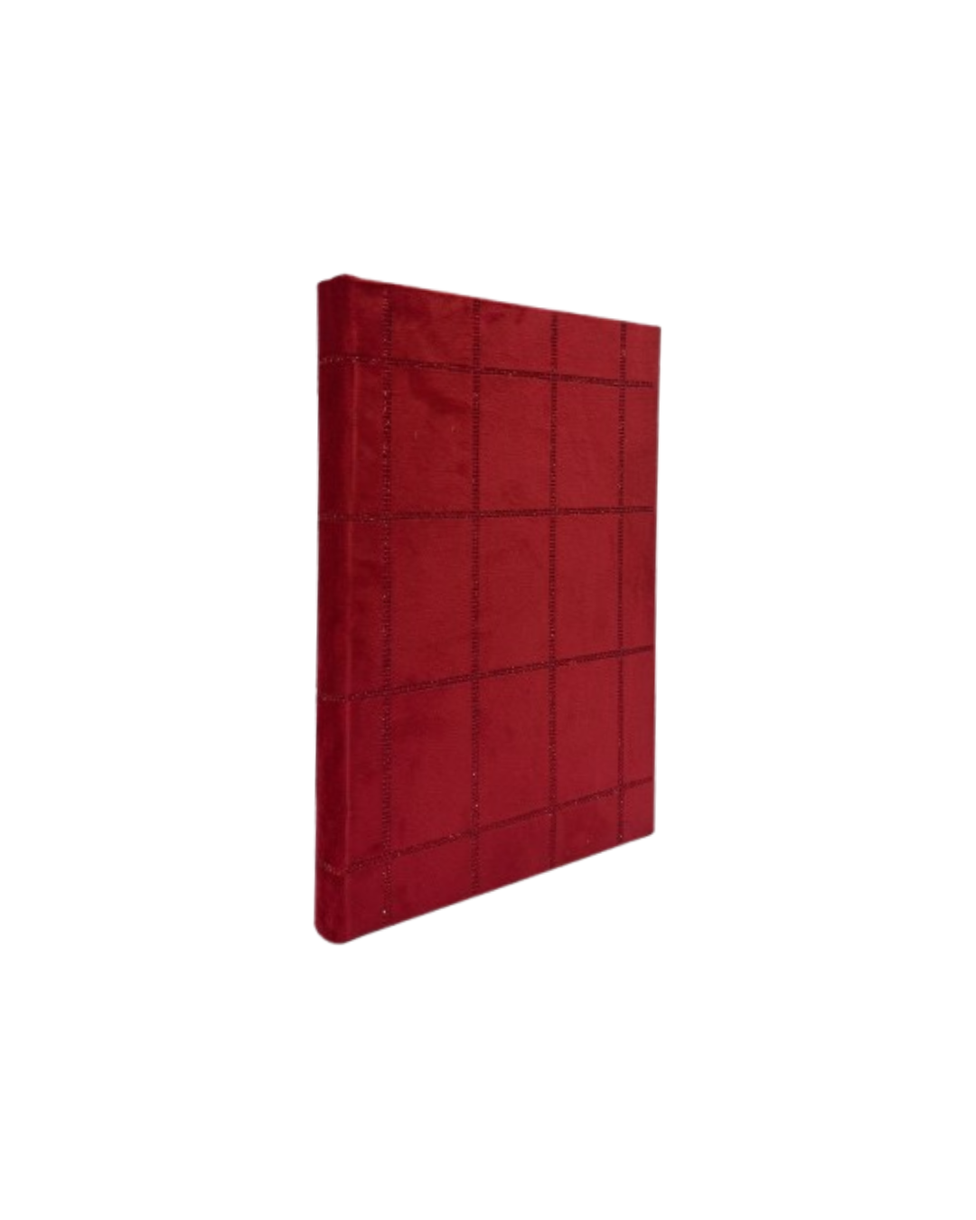 Red Velvet Swarovski Stone Luxury Wooden Book Box