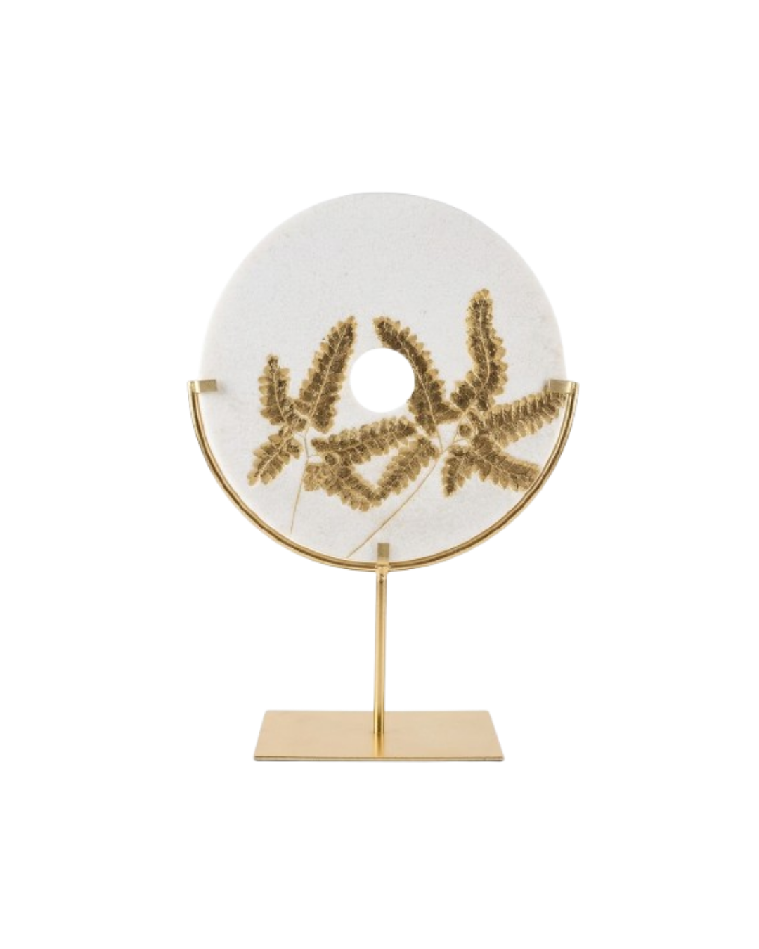 Solaris Marble Core on Gilded Stand