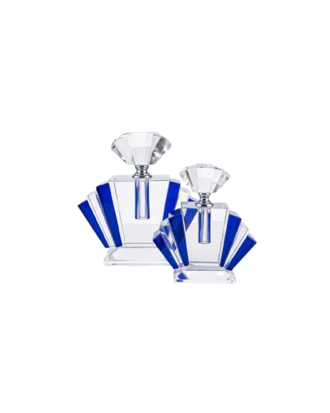 Art Deco Crystal Fragrance Bottles