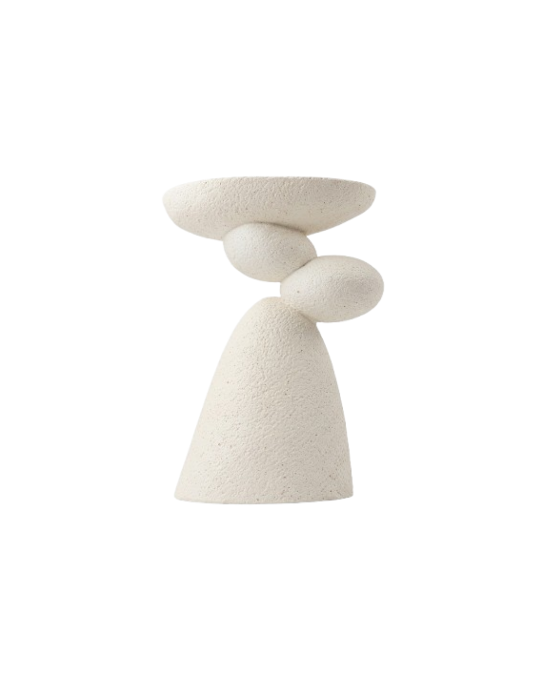 Equilibrium Sculptural Matte Ceramic Art