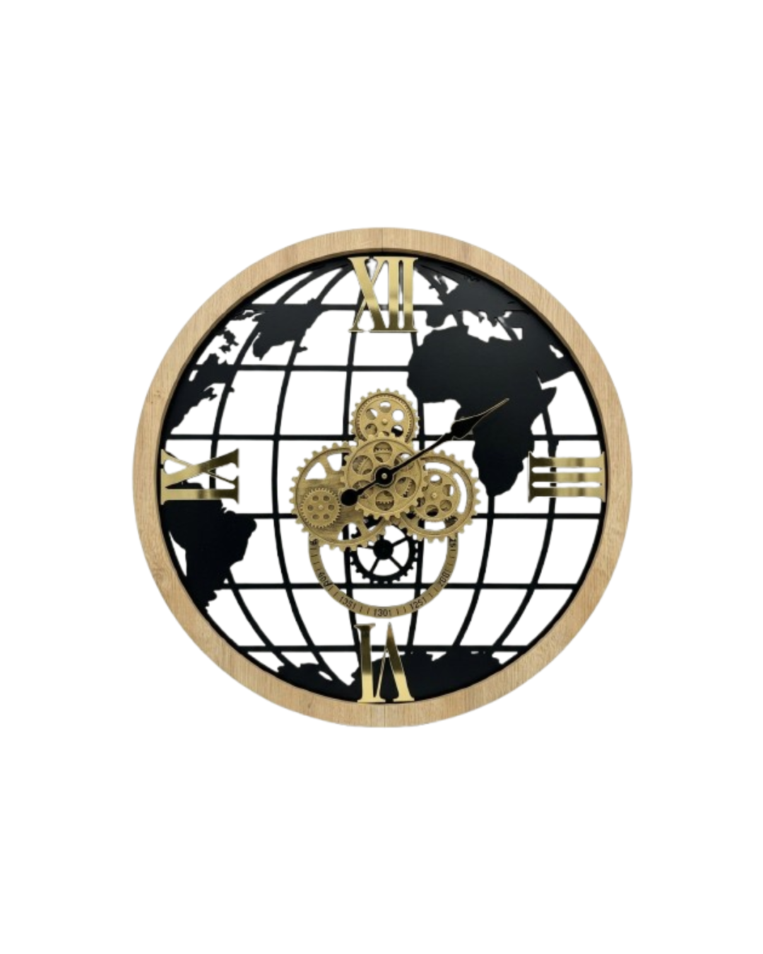 The Global Motion Gear Wall Clock