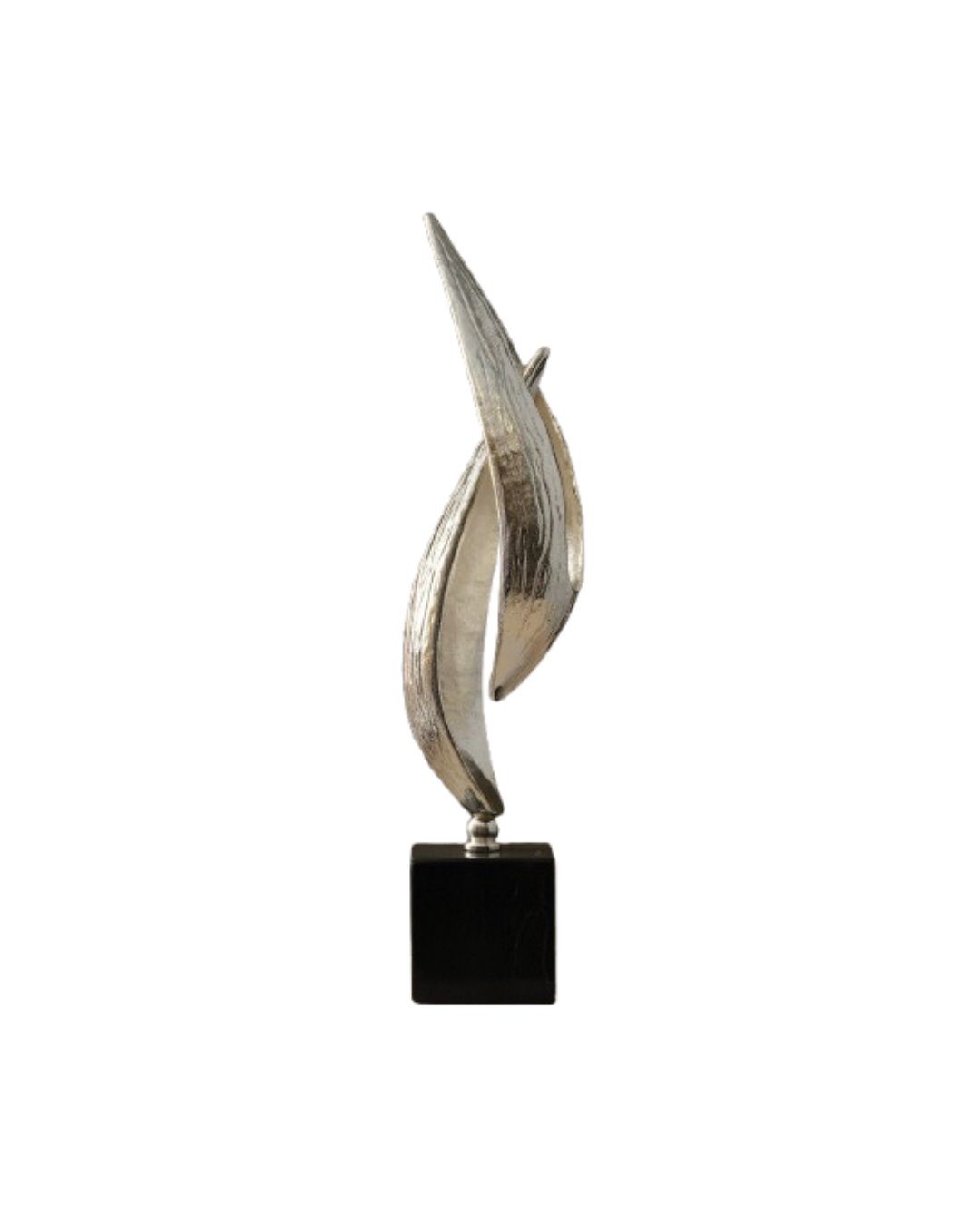 Silver Frame Abstract Sculpture