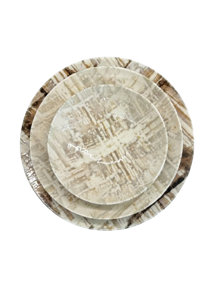 Gural "Marble Essence" – 24 Piece Porcelain Dinner Set