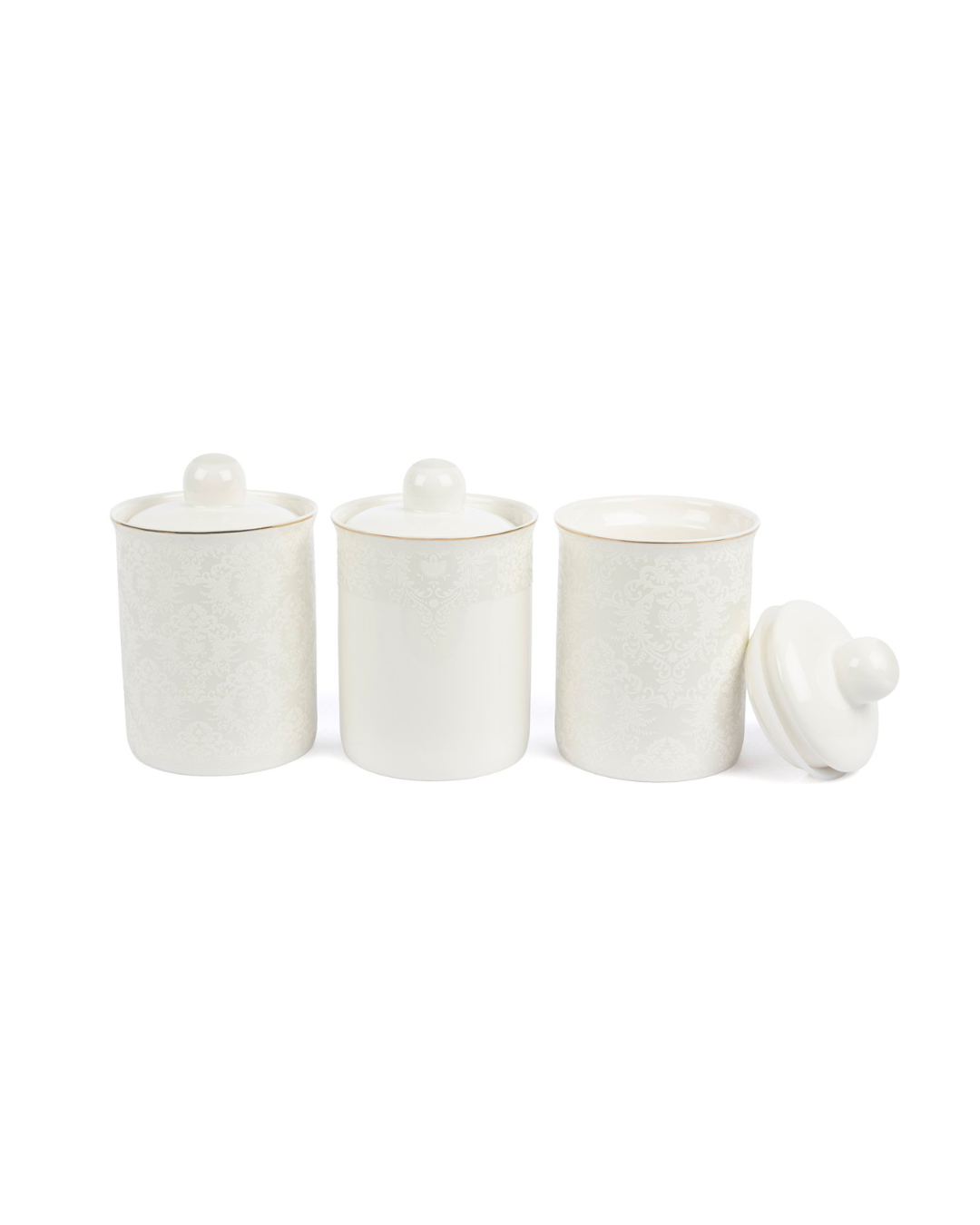 Pearl Mist Set of 3 Container