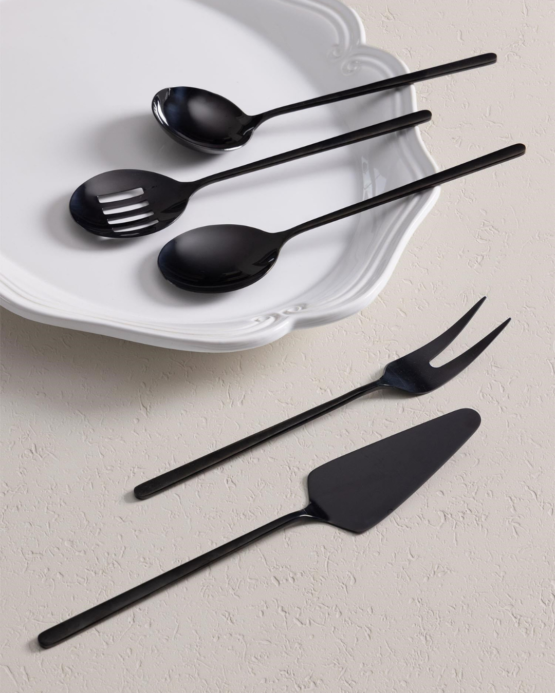 Obsidian Black 5-piece Cutlery Set