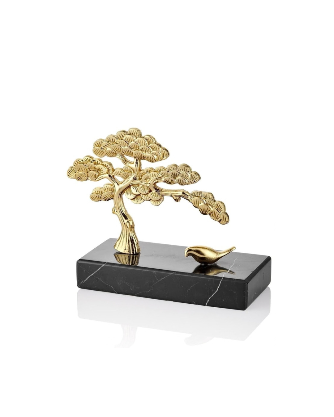 Evim Gilded Bonsai on Black Marble