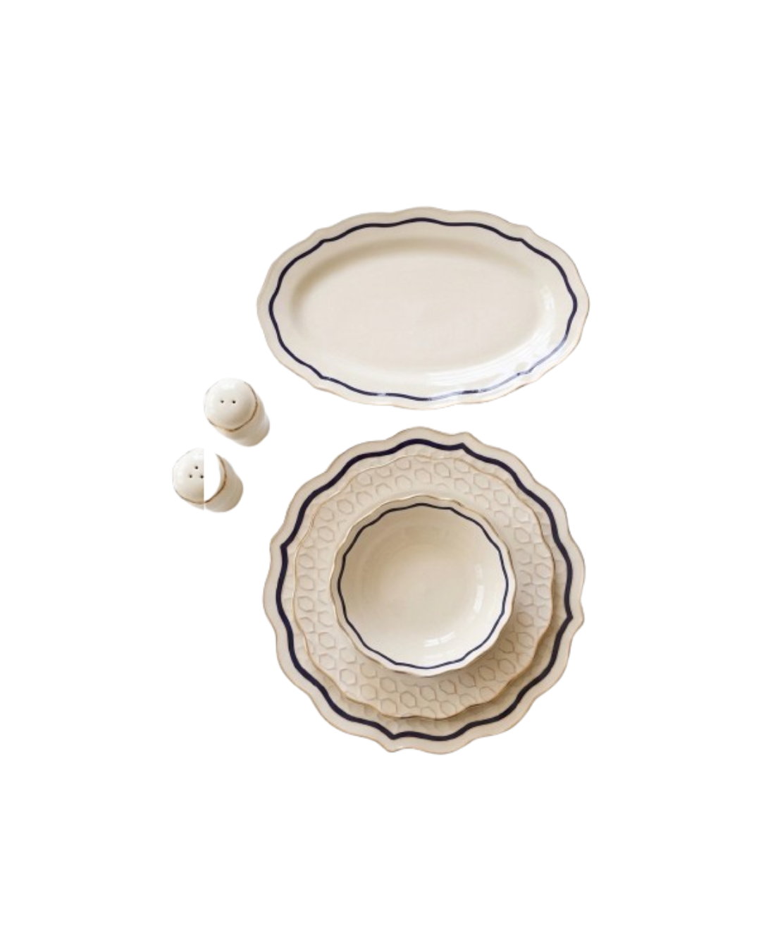 "Royal" 54-Piece Bone China Dinnerware Set