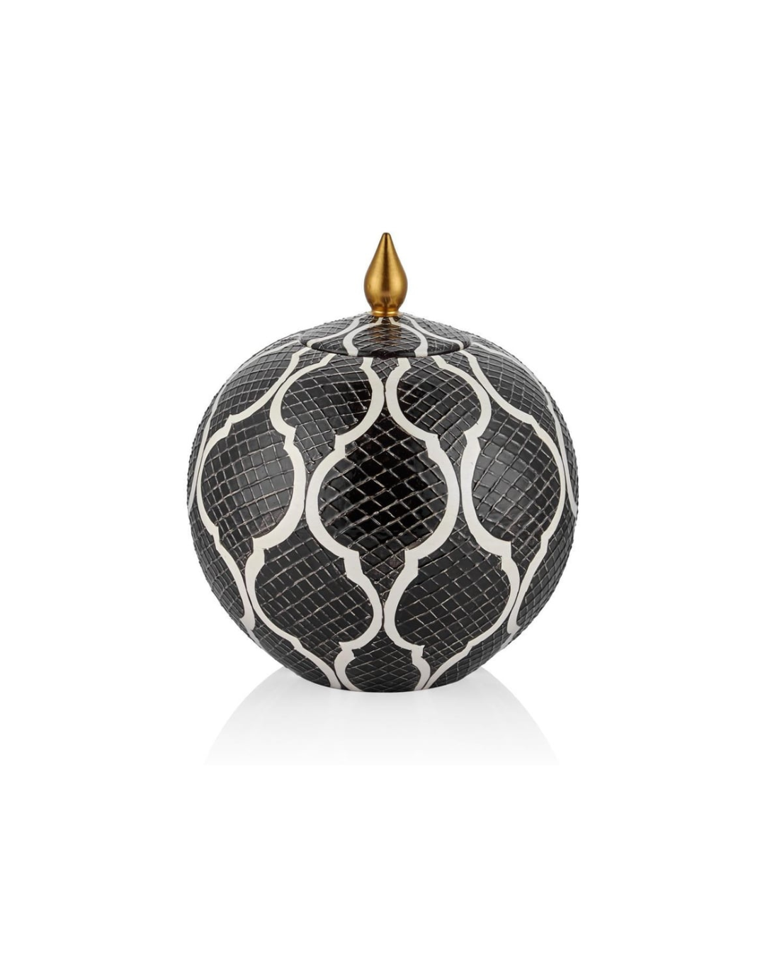 Patterned Sphere Vase